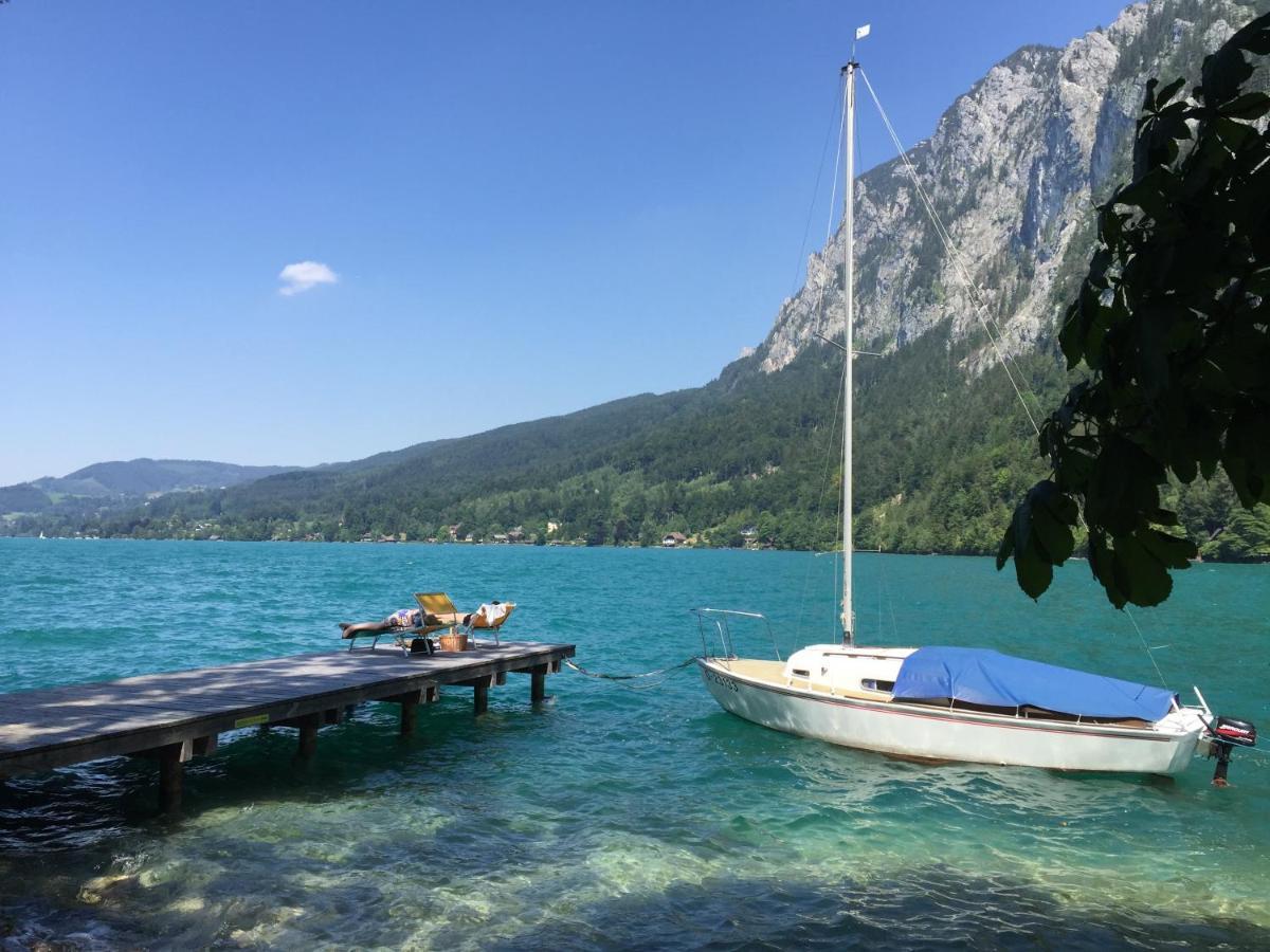 See-Hotel Post Am Attersee Вайсенбах ам Атерзее Екстериор снимка